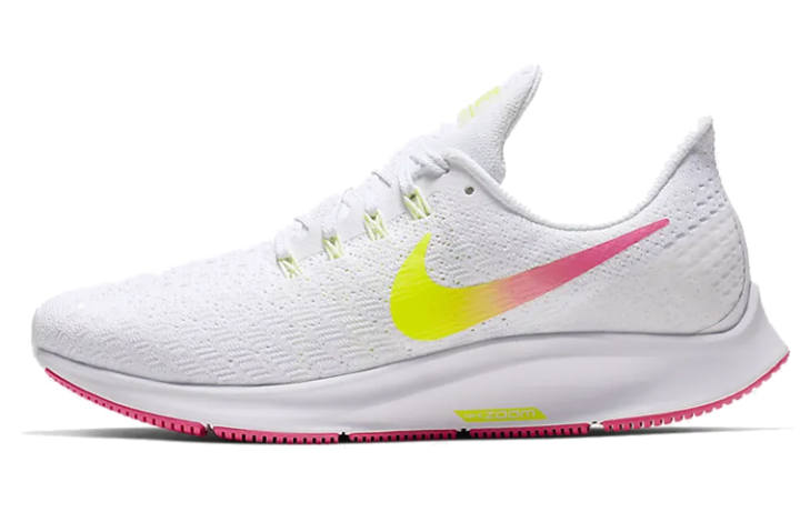 Nike Nike Air Zoom Pegasus 35 'White Neon Pink Yellow' Women's