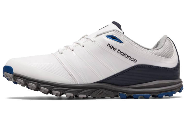 New Balance New Balance Fabric Comfortable Low top Golf Shoes Men's White Blue