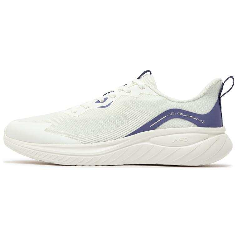 361° Cushioning Slip Resistant Abrasion Resistant Low top Casual Running Shoes Men's White Blue