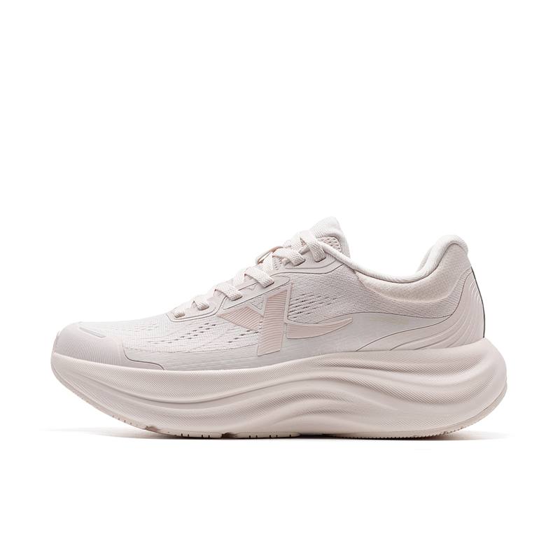 XTEP Cushioning Rebound Abrasion Resistant Breathable Slip Resistant Low top Training Running Shoes Women's Pure Pink