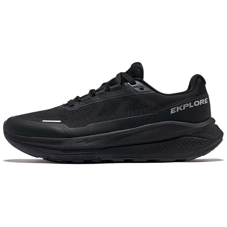 Erke Wild 1.5 Slip Resistant Abrasion Resistant Support Low top Running Shoes Men's Jet Black