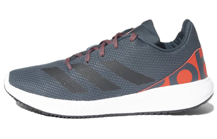 Adidas Adidas Performo Fabric Comfortable Slip Resistant Abrasion Resistant Low top Running Shoes Men's Teal