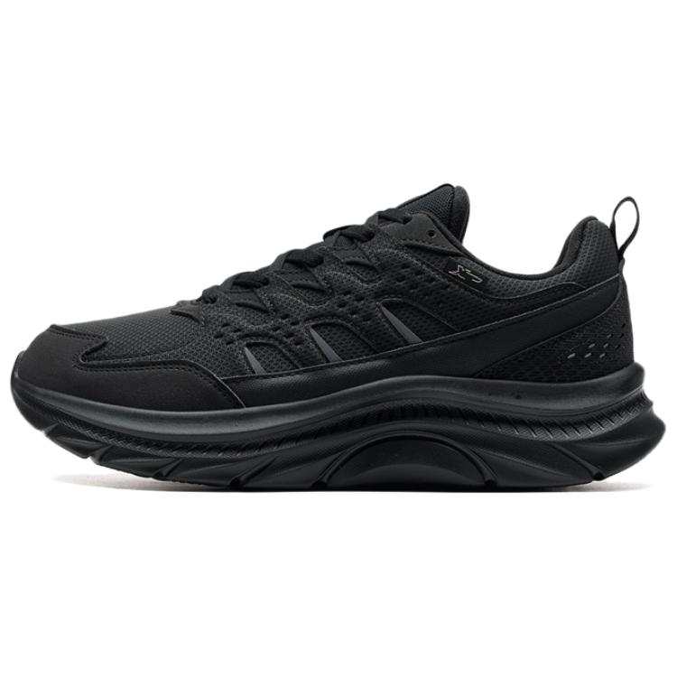XTEP Slip Resistant Abrasion Resistant Slip Resistant Abrasion Resistant Low top Casual Running Shoes Women's Black