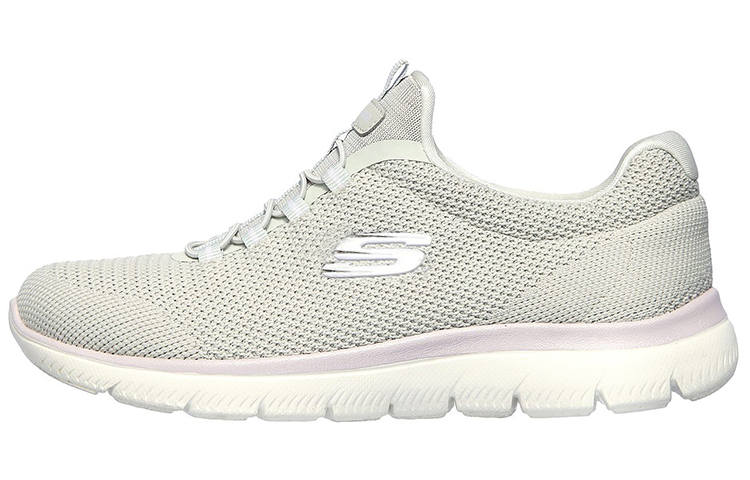 Skechers Summits Cushioning, Wear Resistant Low top Running Shoes Women's Gray White