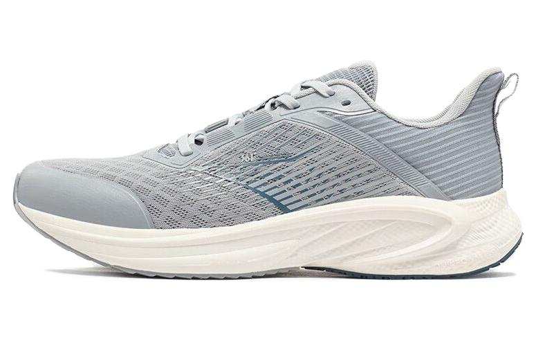 361° Cushioning Slip Resistant Abrasion Resistant Low top Running Shoes Men's Gray Blue