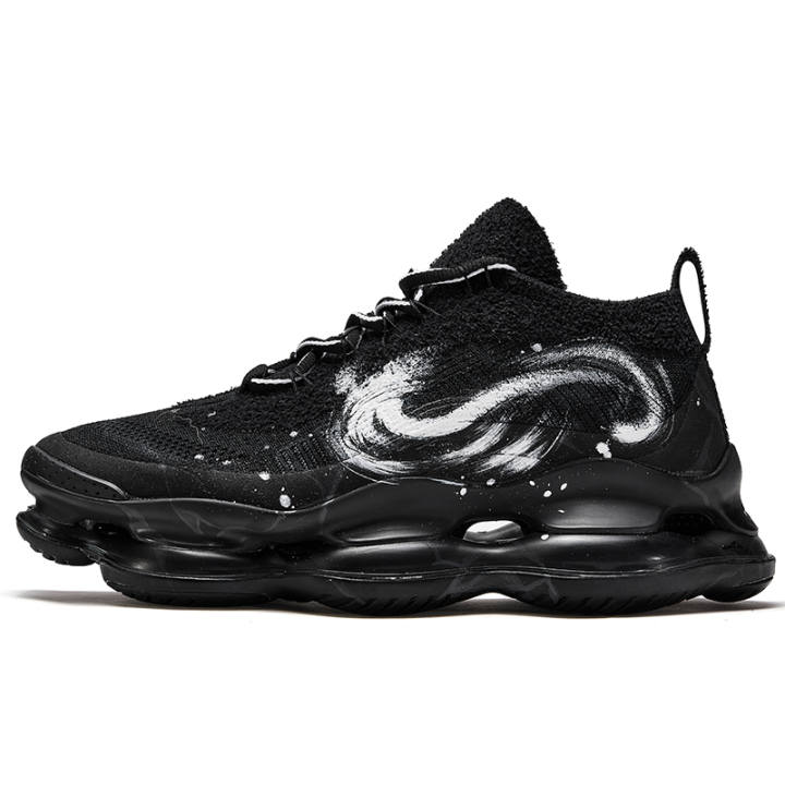 Nike Nike Air Max Scorpion Slip Resistant Slip Resistant Low top Running Shoes Women's Black White