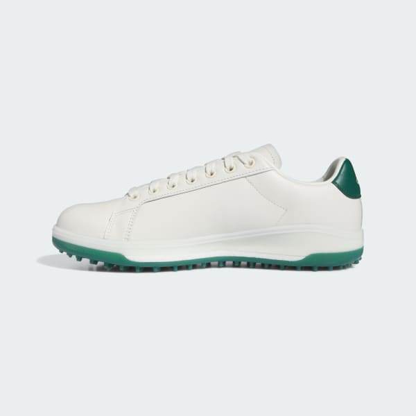 Adidas Adidas GO TO SPIKELESS 2.0 Cushioning, Abrasion Resistant, And Waterproof Low Top Golf Shoes Men's White Green