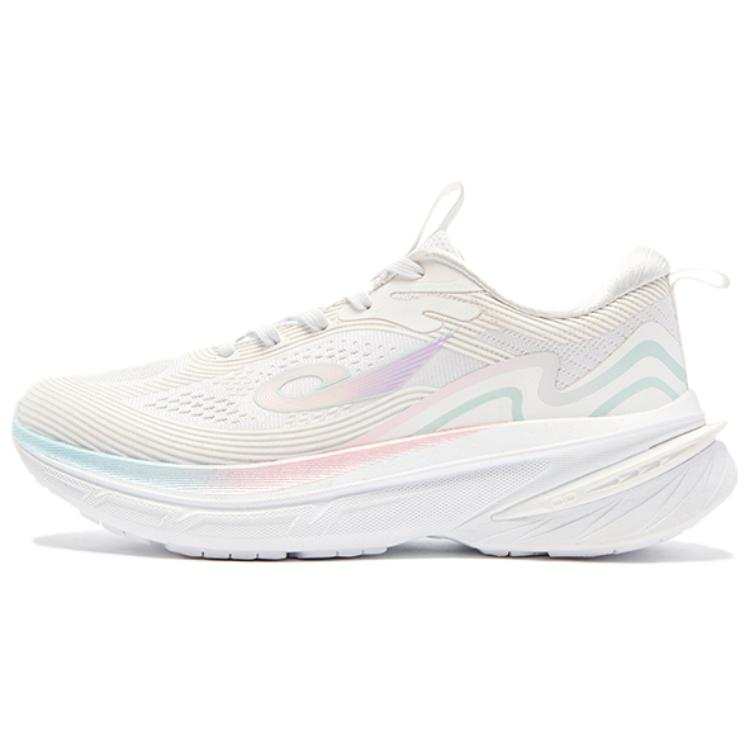 QIAODAN Slip Resistant And Breathable Low top Casual Running Shoes Women's White
