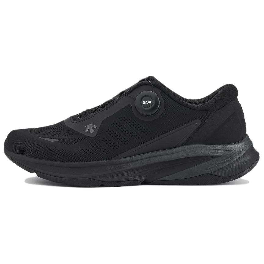 DESCENTE LAVITATE WIRE 2.0 Cushioning, Wear Resistant Low top Casual Training City Commuting Running Shoes Unisex Black