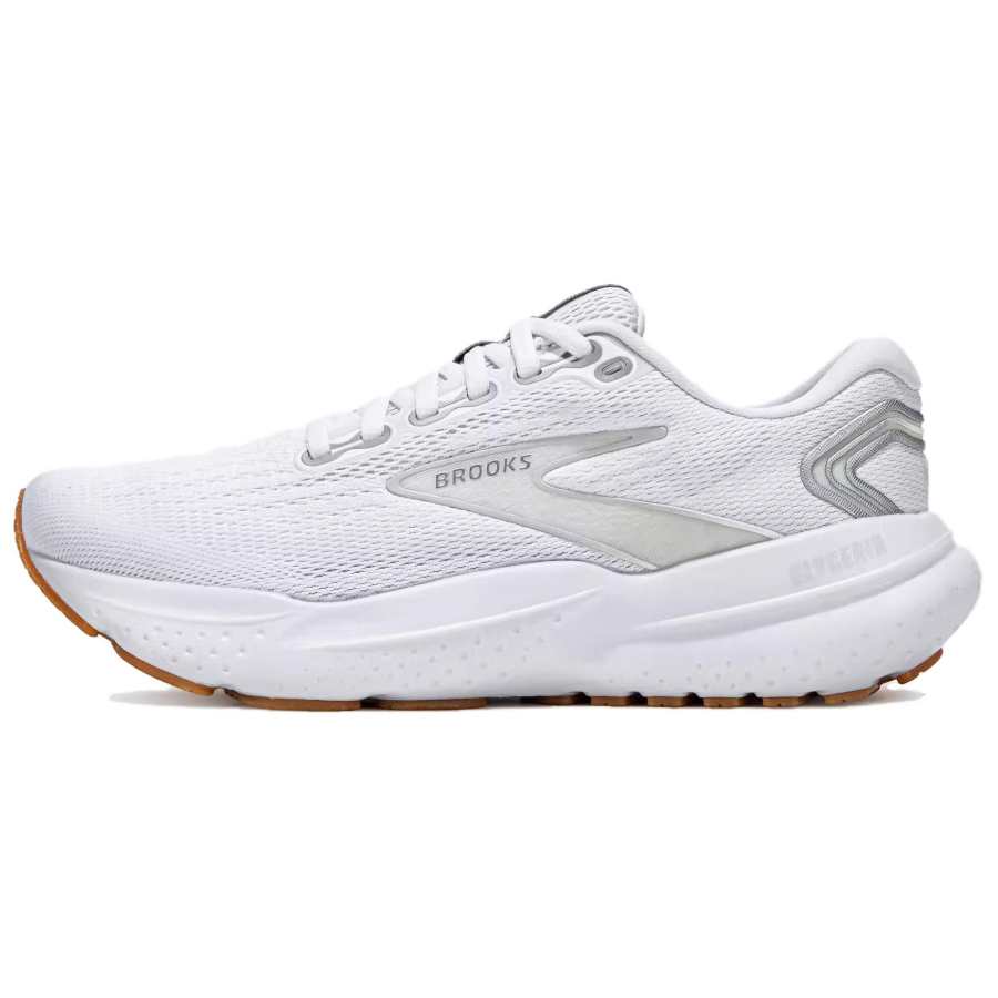 Brooks Slip Resistant, Abrasion Resistant, Breathable Low top Running Shoes Women's White