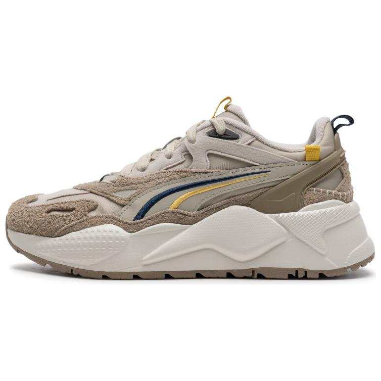 PUMA RS X Low top Casual Shoes Unisex Gray Brown
