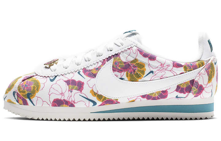 Nike Nike Cortez Fabric Slip Resistant Lightweight Non slip Lightweight Low top Running Shoes Women's White