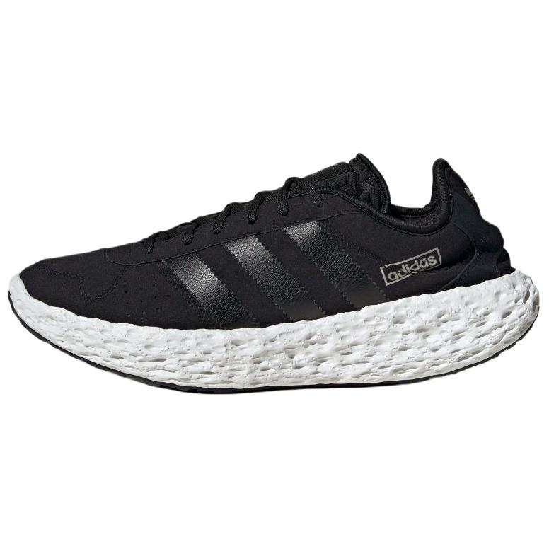 Adidas Originals Zponge Comfortable And Lightweight Low top Casual Running Shoes Unisex Black