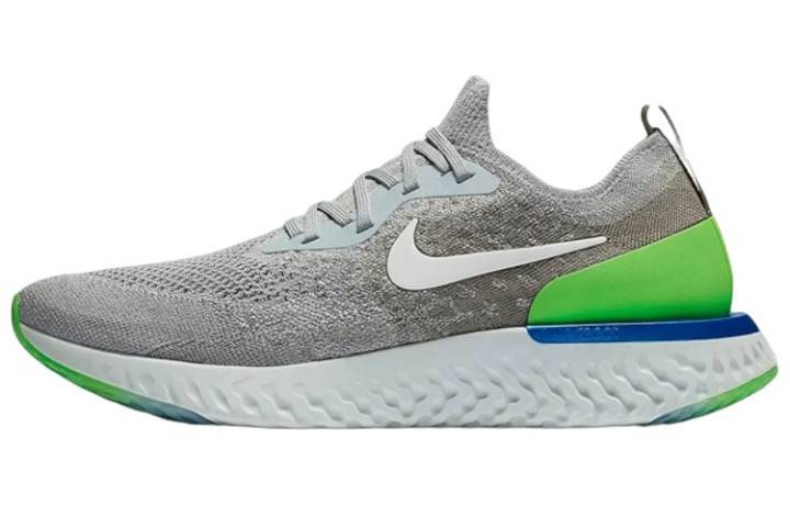 Nike Nike Epic React Flyknit Wolf Grey Lime Blast
