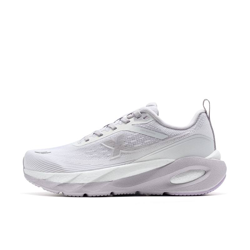 XTEP Lingbu 2 Cushioning Rebound Low top Running Shoes Women's Purple White