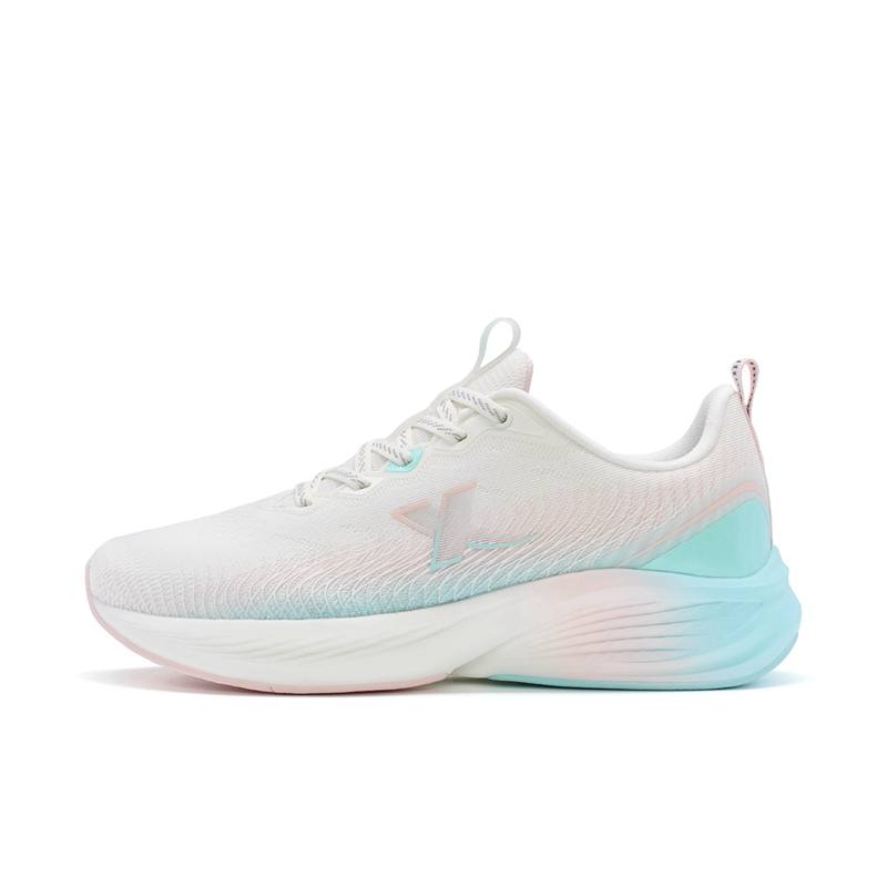 XTEP Slip Resistant Abrasion Resistant Low top Running Shoes Women's Blue White
