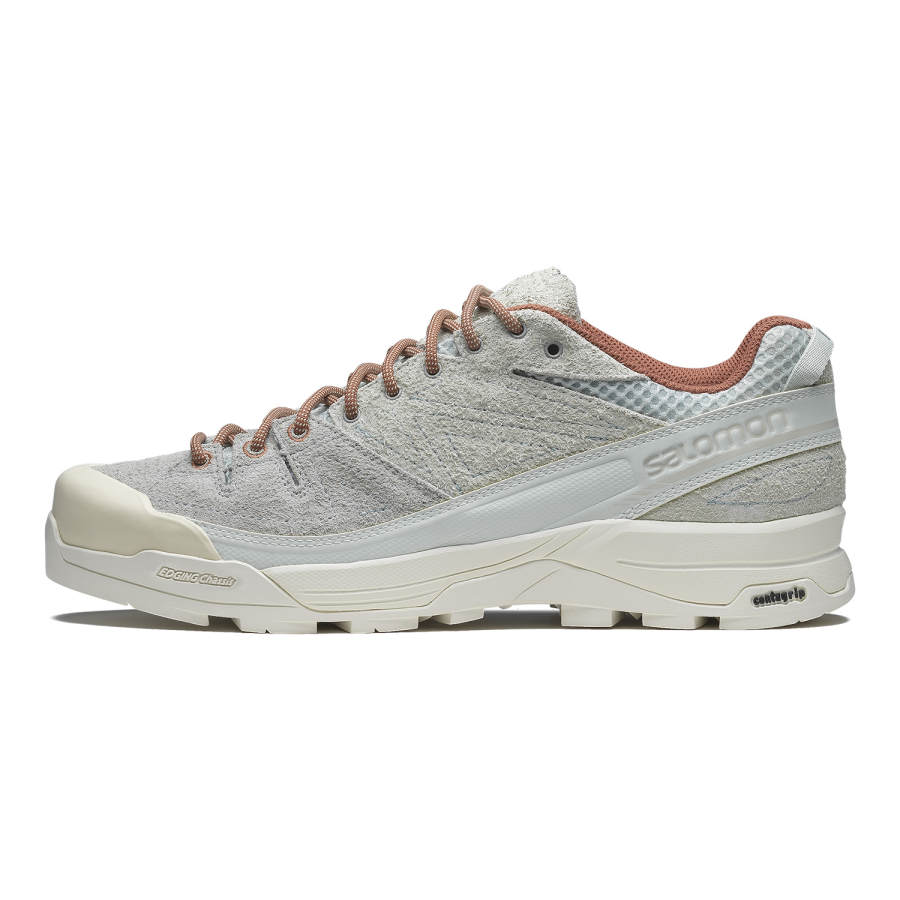 SALOMON X ALP Low top Running Shoes Unisex Light Gray
