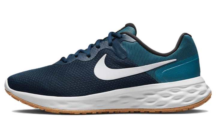 Nike Nike REVOLUTION 6 Fabric Cushioning Slip Resistant Abrasion Resistant Cushioning Slip Resistant Abrasion Resistant