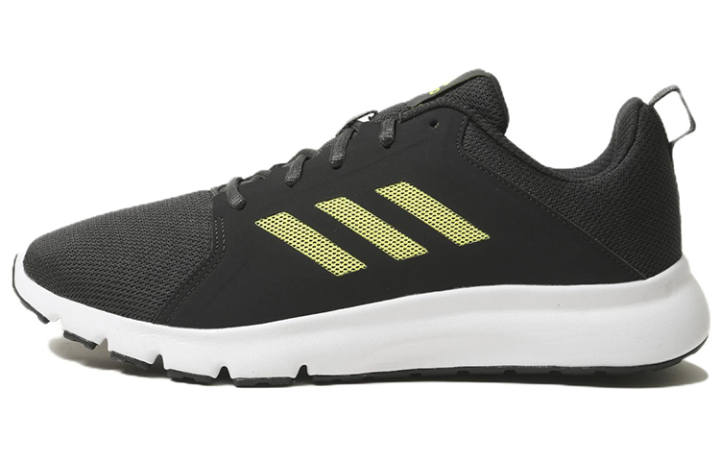 Adidas Adidas APEXO Abrasion Resistant Breathable Low top Running Shoes Men's Carbon Black