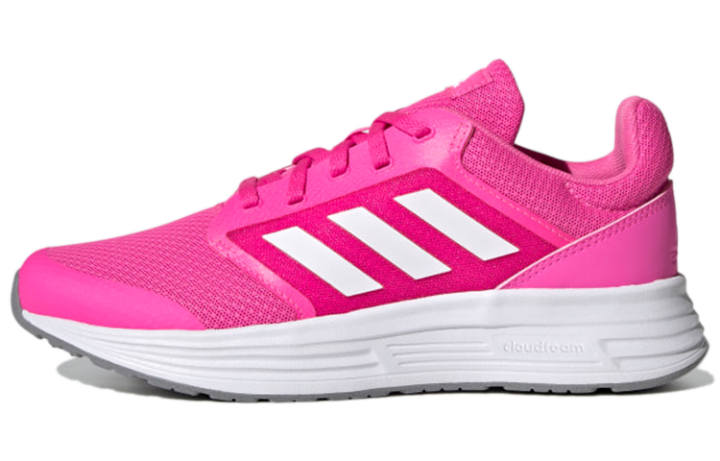 Adidas Adidas Galaxy 5 Abrasion Resistant Low top Running Shoes Women's Pink