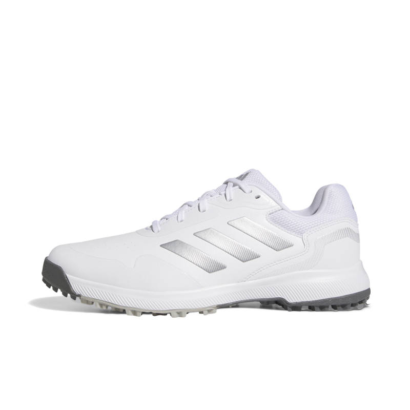 Adidas Adidas Traxion Cushioning Slip Resistant Low top Golf Shoes Men's White Silver