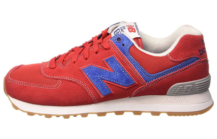 New Balance New Balance 574 Series Low Top Red/Blue