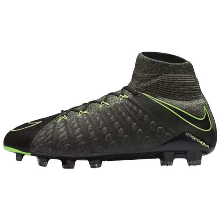 Nike Nike Hypervenom Phantom 3 Df Tc Fg Black Electric Green
