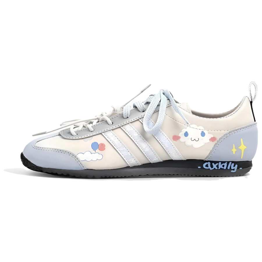 Adidas Adidas VS JOG 2.0 Cute, Girlish, Ballet, Millennial, Urban Chic Style Couple Abrasion Resistant Abrasion Resistant