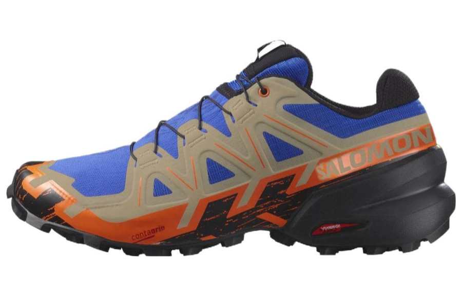 SALOMON Speedcross 6 Running Shoes Men's Blue Gray