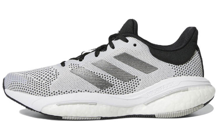 Adidas Adidas Solar Glide 5 Fabric Slip Resistant, Abrasion Resistant, Breathable Low top Running Shoes Women's Gray Black