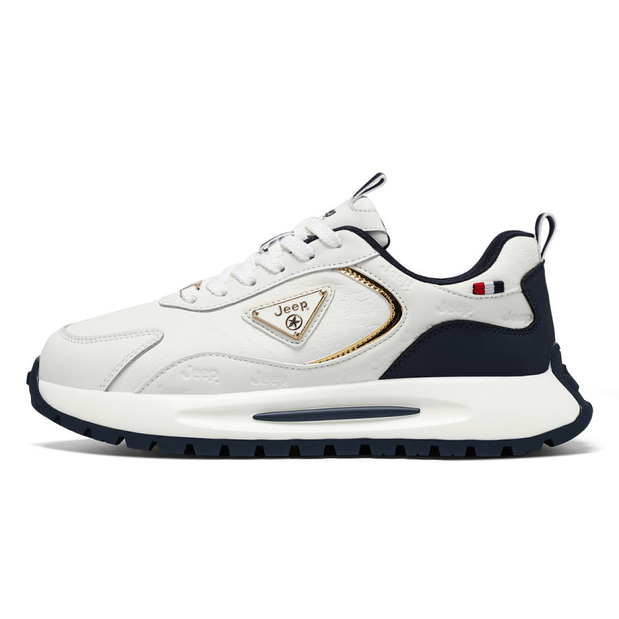 Jeep Cushioning Height Increasing Abrasion Resistant Lightweight Slip Resistant Low top Casual Shoes Men's