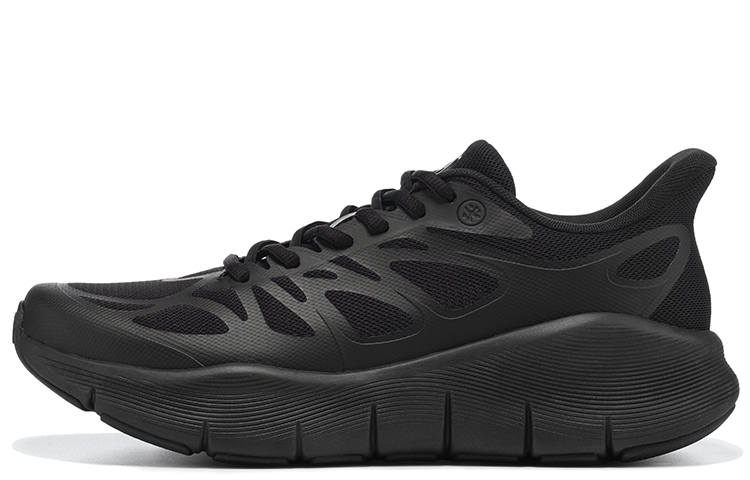 BMAI Expedition Pure Light Mixed EVA Physical Foam Low Top Running Shoes Men's Night Black
