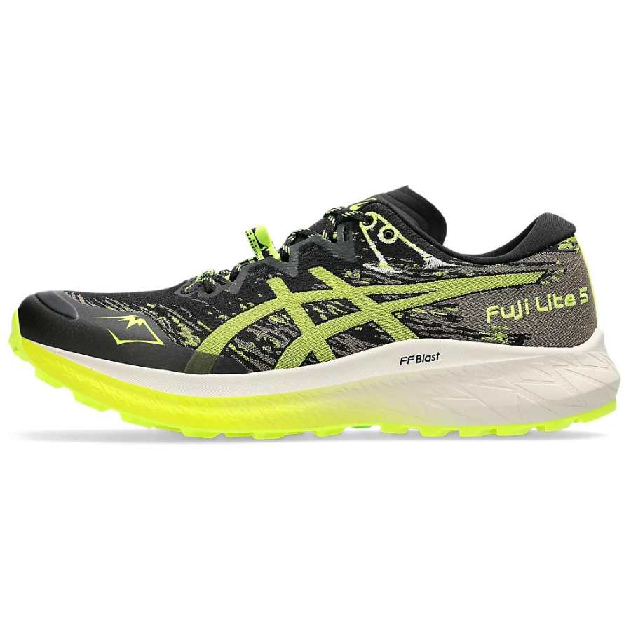 ASICS ASICS Fuji Lite 5 Black Safety Yellow