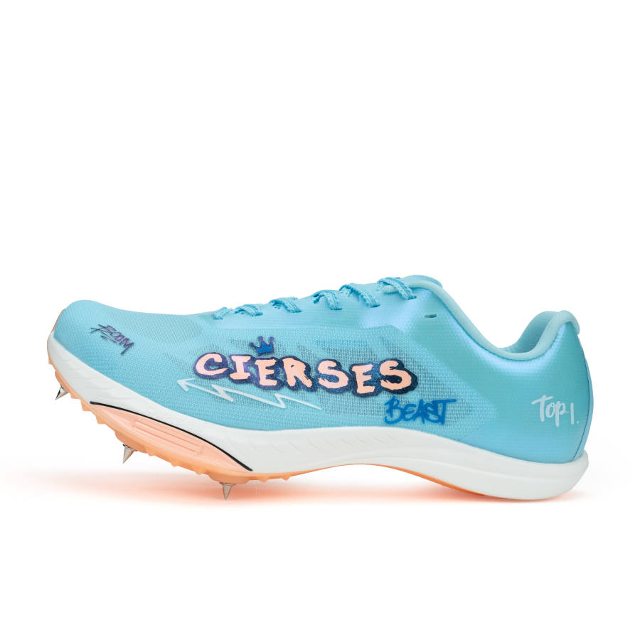 CIERSES Training Sprint Racing Running Shoes Unisex Dream Blue