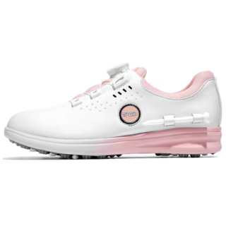PGM Abrasion Resistant Waterproof Lightweight Low top Golf Shoes Women's White Pink