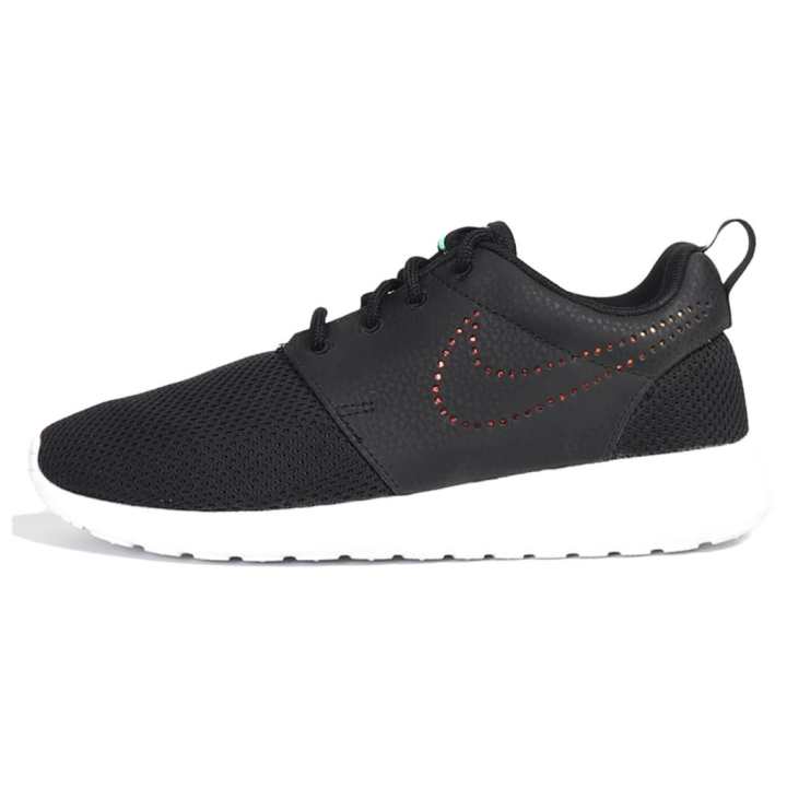 Nike Nike Roshe One Comfortable Slip Resistant Abrasion Resistant Low top Running Shoes Women's Black