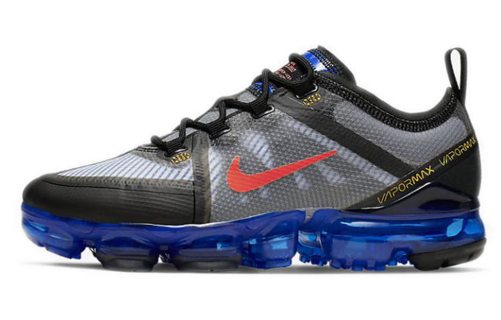 Nike Nike Air VaporMax 2019 'Black Hyper Blue' Gs