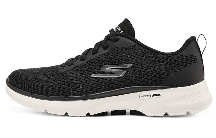 Skechers Go Walk 6 Low tops Sport Shoes Black/White Women's