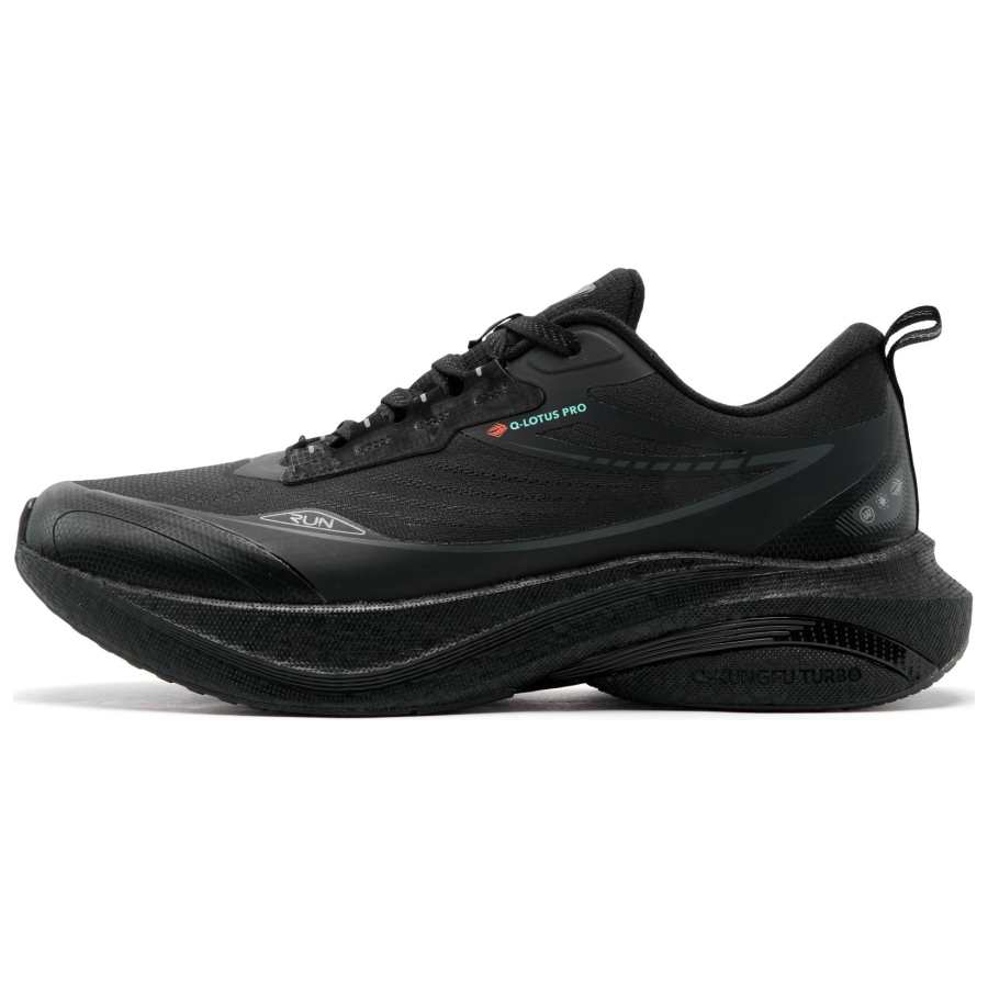QIAODAN Swiftlet 4.0 Running Shoes Men's Low Top Black