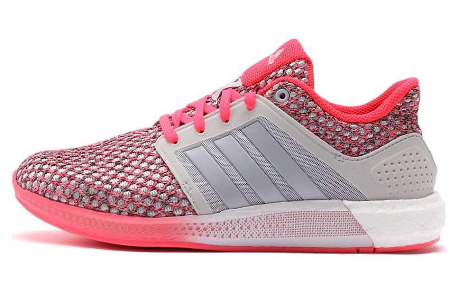 Adidas Adidas Comfortable Cushioning, Wear Resistant Low top Running Shoes Women's Gray Red