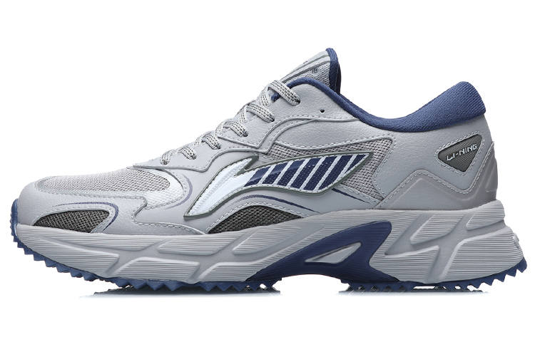 Li-Ning Li Ning Textile, Synthetic Leather Cushioning Slip Resistant Abrasion Resistant Breathable Lightweight Low top