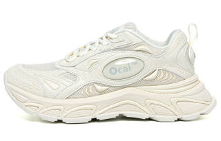 Ocai Runtech3.0 Abrasion Resistant Breathable Low top Running Shoes Unisex Milk White
