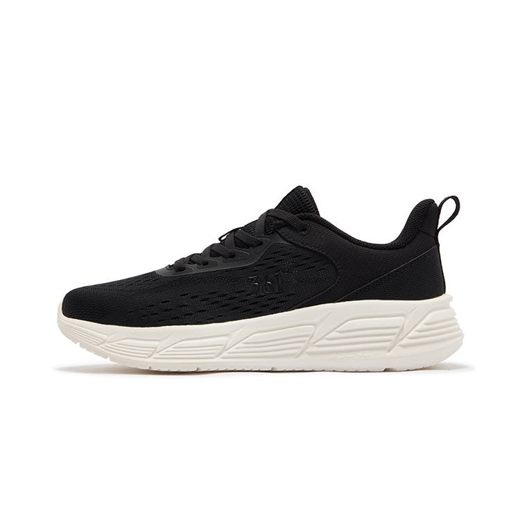 361° Slip Resistant, Abrasion Resistant, Breathable Low top Running Shoes Women's Black White