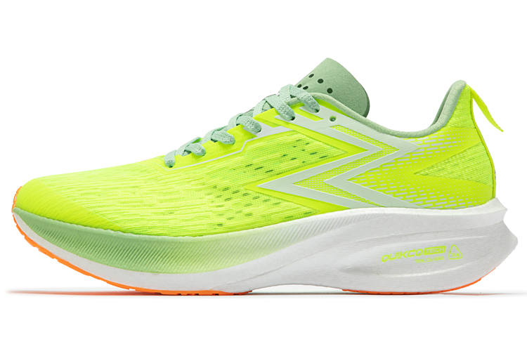 361° Flame ET Mesh, Textile Low top Running Shoes Unisex Yellow Green