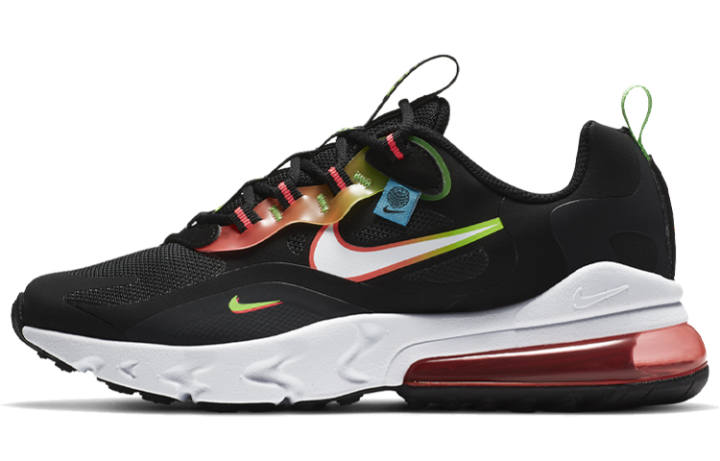 Nike Nike Air Max 270 React 'Worldwide Pack Black' Gs
