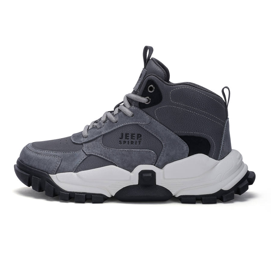 JEEP SPIRIT Short Outdoor Boots Men's Volcanic Ash