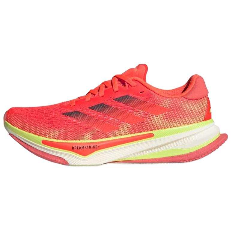 Adidas Adidas Supernova Slip Resistant Abrasion Resistant Low top Casual Running Shoes Men's Orange Red Yellow
