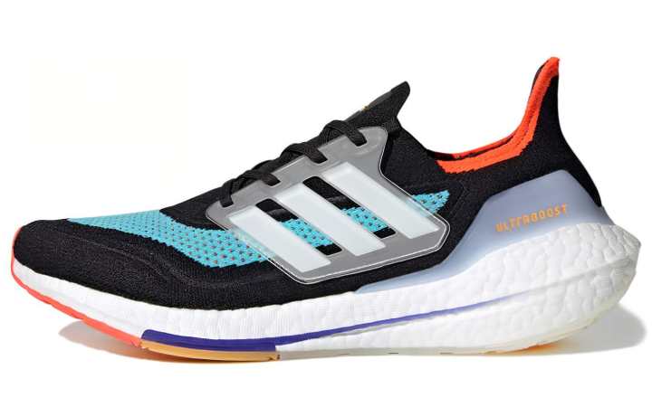 Adidas Adidas UltraBoost 21 'Black Pulse Aqua'