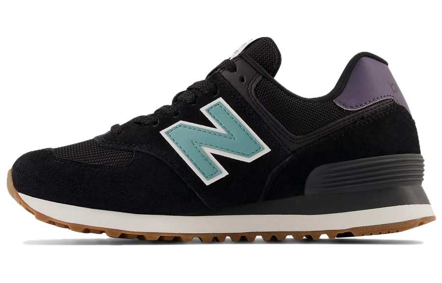 New Balance 574 Wmns New Balance 'Black Faded Teal' Women's