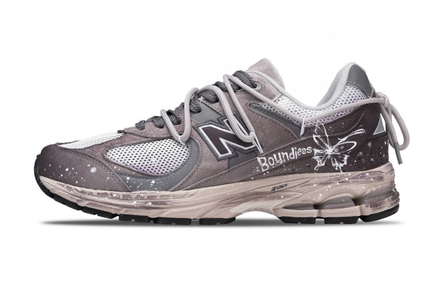 New Balance New Balance NB 2002R Running Shoes Unisex Low Top Gray/White